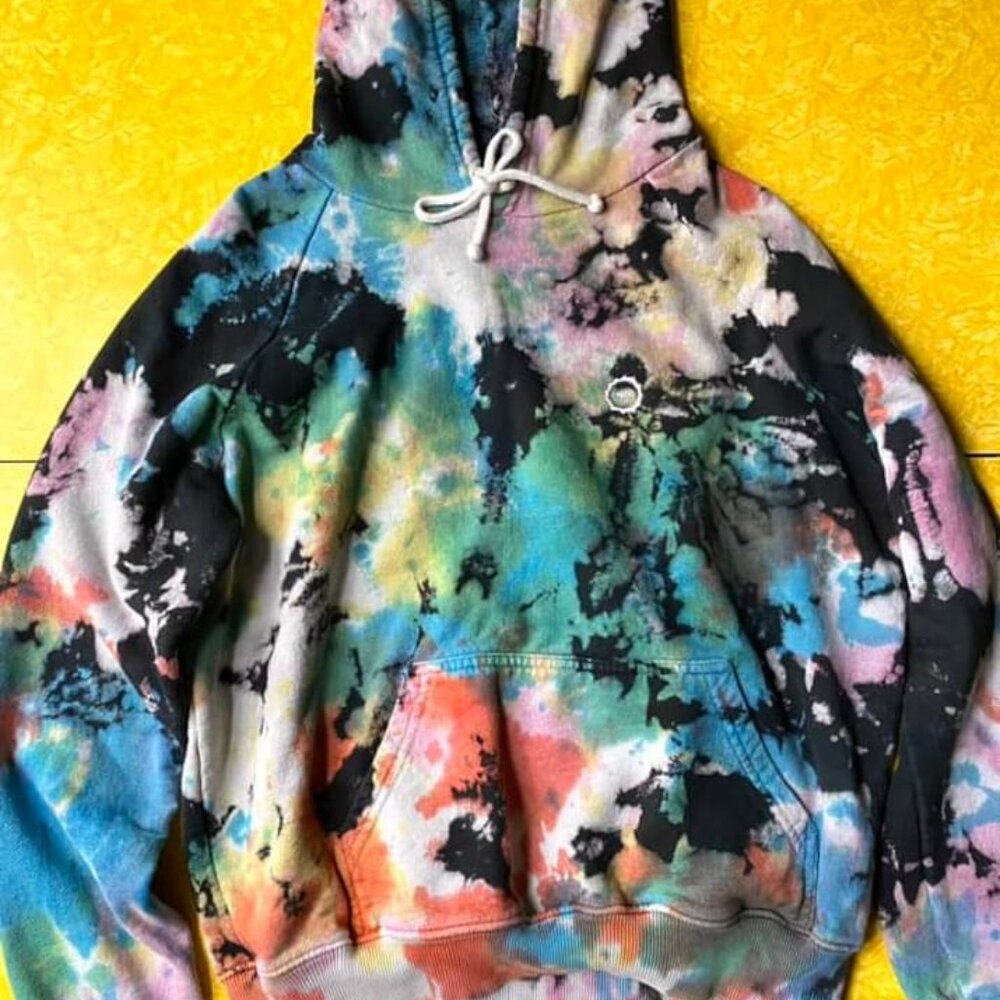 Big Bud Press heavyweight rainbow magic waters hoodie size XXS